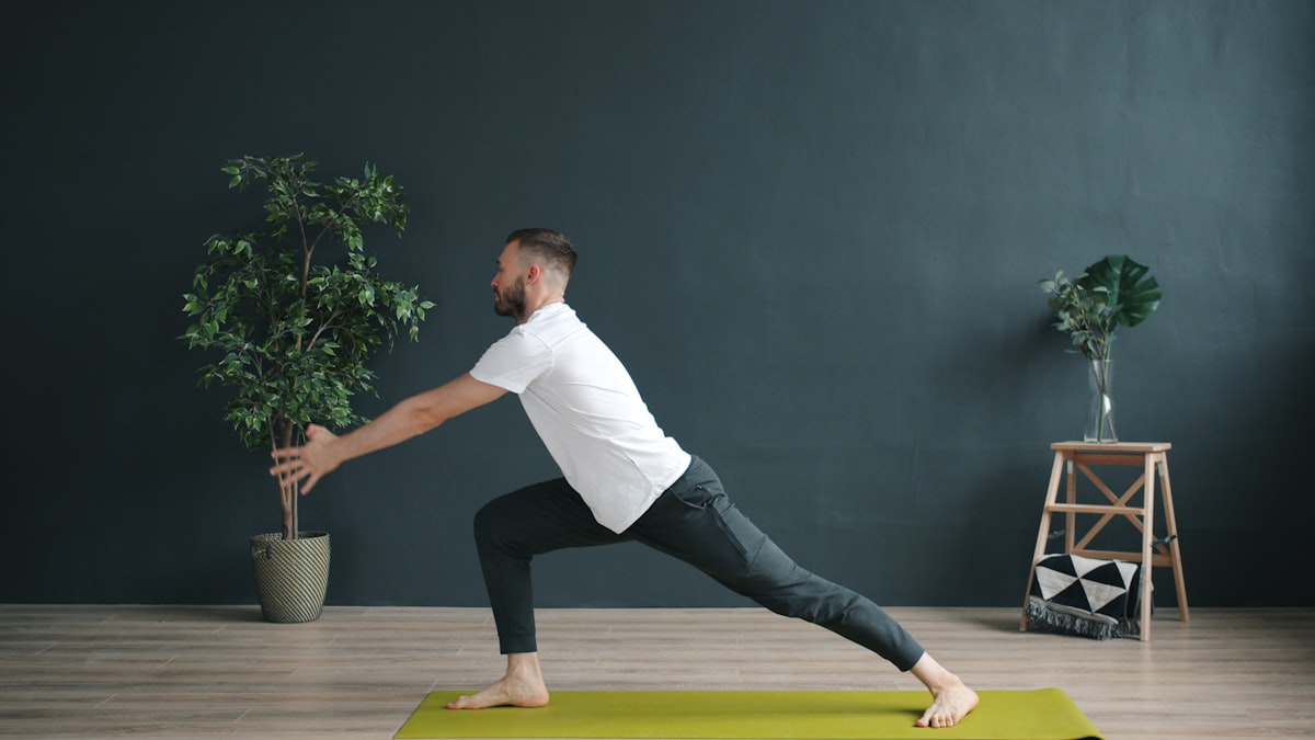 Handstand pose for advanced upper body and core strength