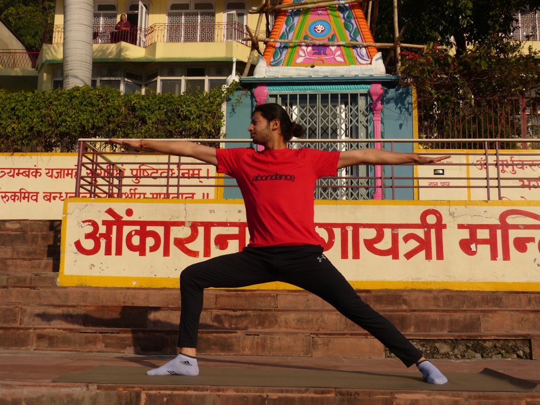 Locust pose for lower back and posterior chain strength